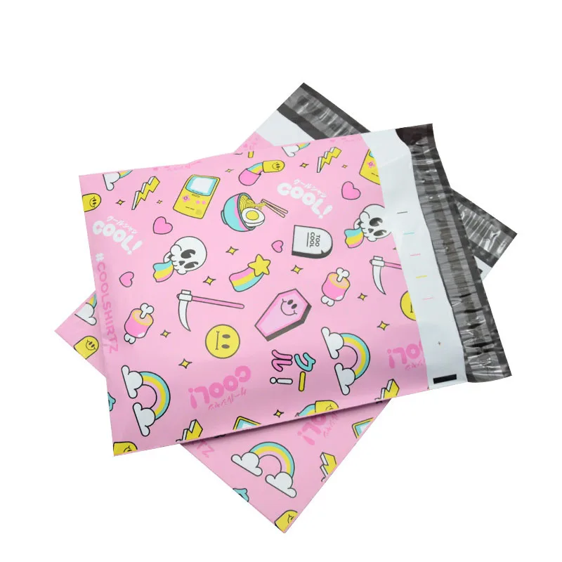 10pcs Color Express Bags 26x33cm Plastic Poly Mailers Envelope Self Seal Mail Bags Postal Packaging Shipping Courier Bag