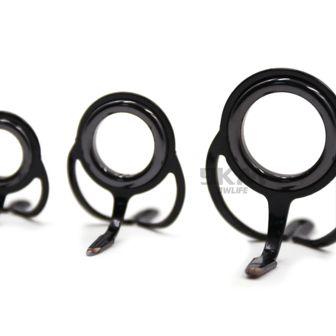 Angelruten-Reparatur-Set, Spinnrute-Baukomponenten, Edelstahl-Guss, Angelrutenführungen, Ersatz-Set, Tackle 4–38 mm – Detail 12