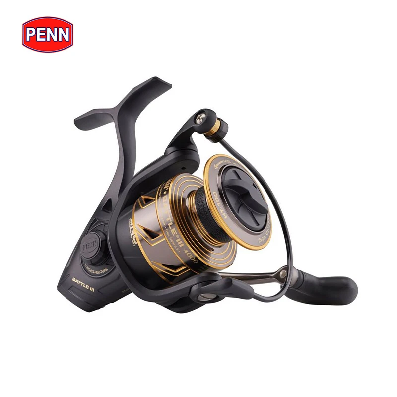 penn BATTLE III BTL III 6000HS 8000 full metal spinning fishing reel 5+1BB Ht-100 Saltwater Fishing Reel MAX Drag 30lb/13.6kg