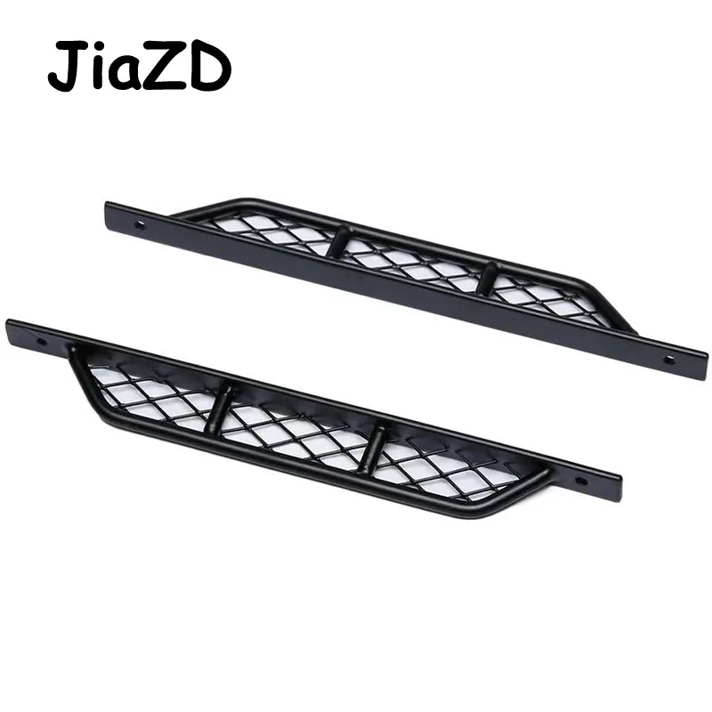 2PCS Aluminium Alloy Outer Side Pedal Parts for 1:10 RC Rock Crawler Car D90 Defender Body Shell RC Car Accessories Y01