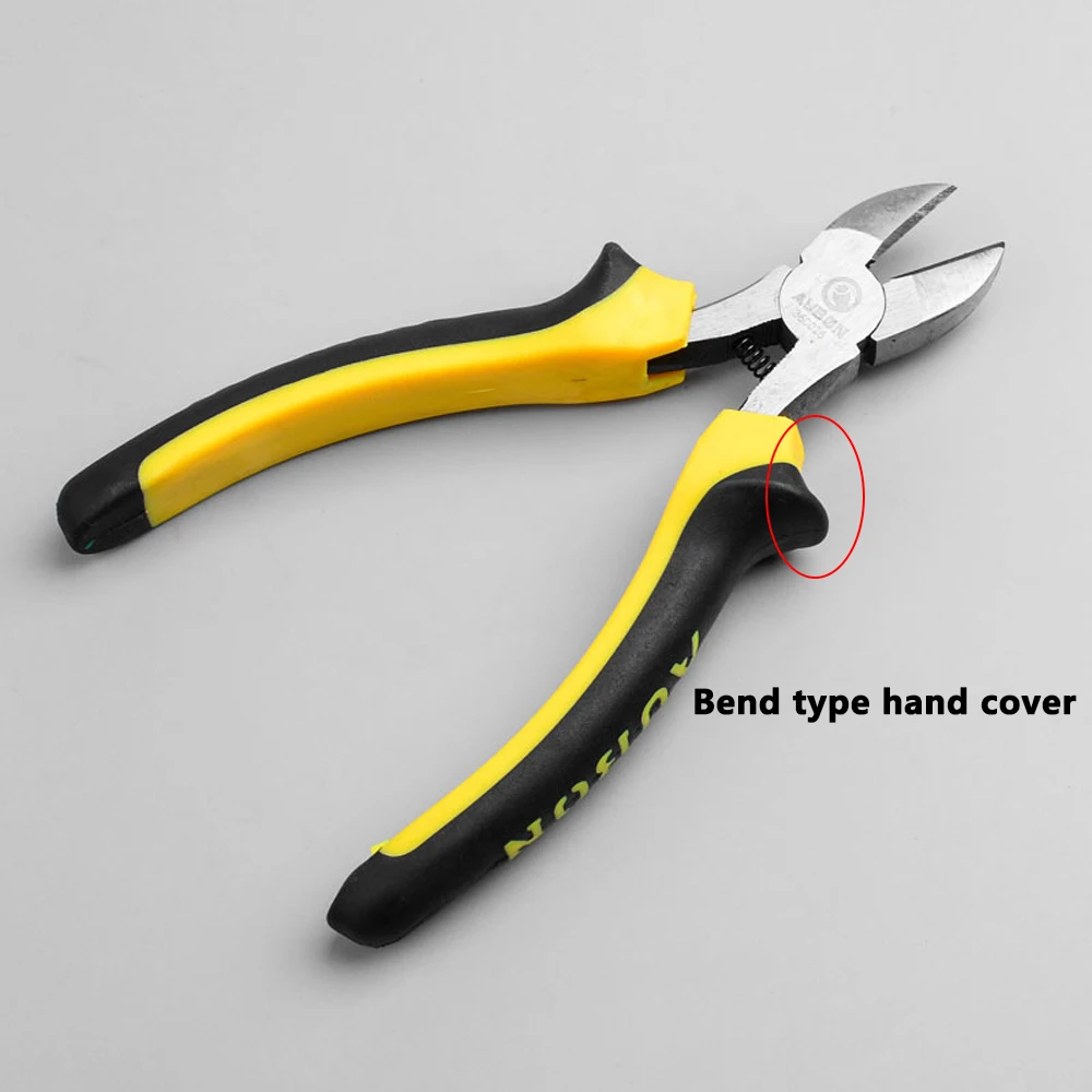 Cutting Pliers Diagonal Cutter Round Jaw Micro Beading Pliers Electrical Wires Cutters 6\