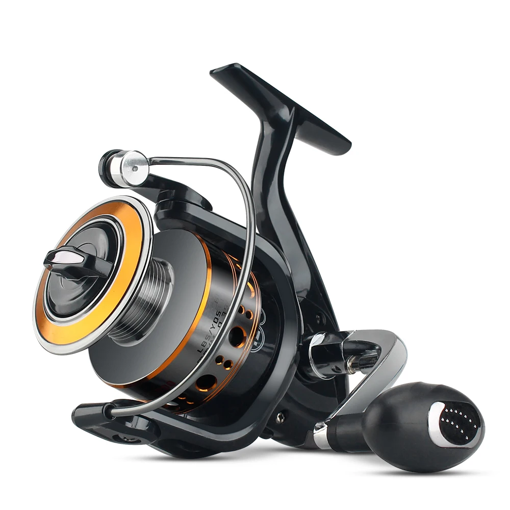 TIANNSII Fishing Reel Practical TEST Max Drag 7.5kg Metal Winding Cup 5.5:1 High Speed Metal Spool Spinning Reel Saltwater Reel