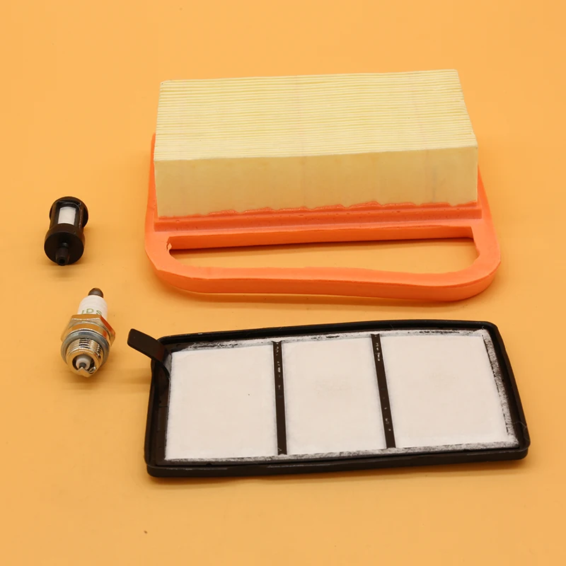 Filtro de combustible de aire de bujía, piezas de motosierra de jardín para Stihl TS410 TS420 4238 141 0300 4238 140 1800