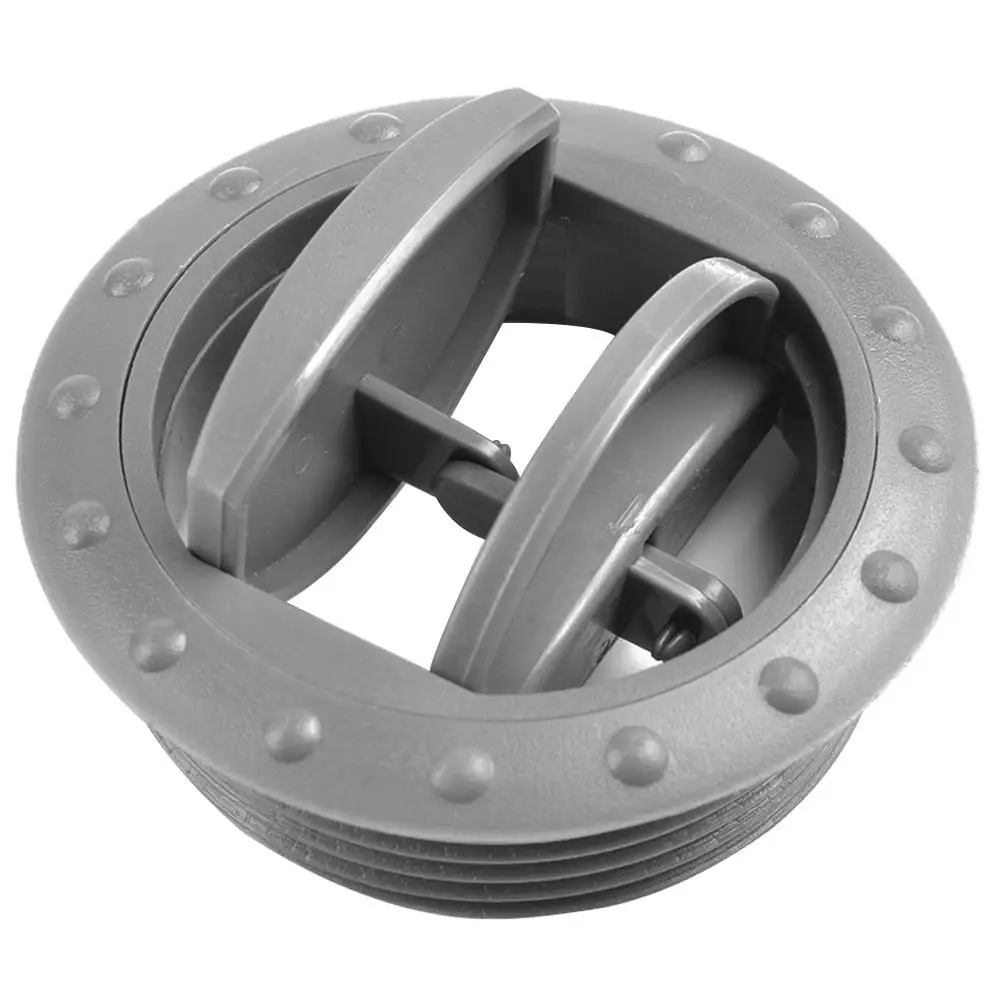 60mm Car RV ATV A/C Vent Air Outlet Rotating Air Conditioning Ventilation Outlet Interior Round Ceiling
