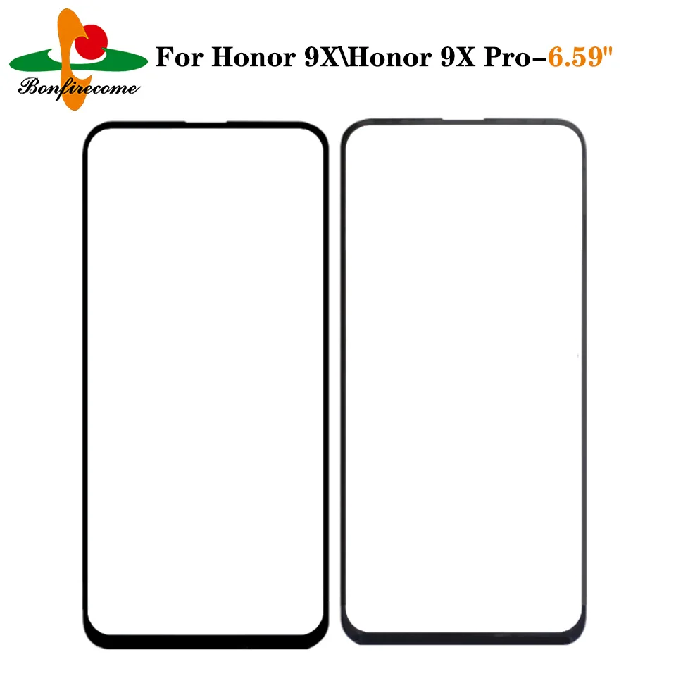 For Huawei Honor 9X HLK-AL00 Touch Screen For Honor 9X Pro HLK-AL10 Front Outer Glass Lens Touch Screen NO LCD Digitizer