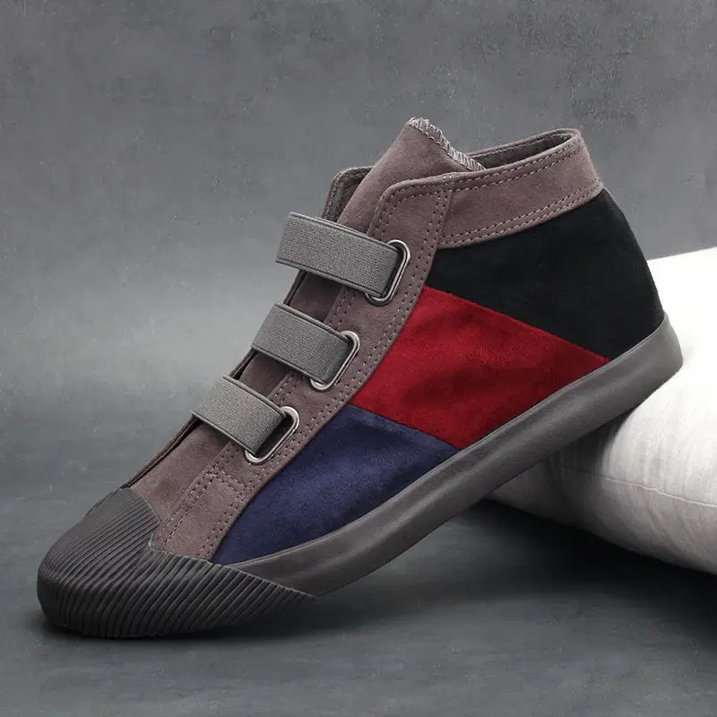 Men Canvas Shoes New Slip-on Men's Casual Shoes Trend Shoes Outdoor Walking Footwear Loafers Men's Flats Driving Shoes Moccasins