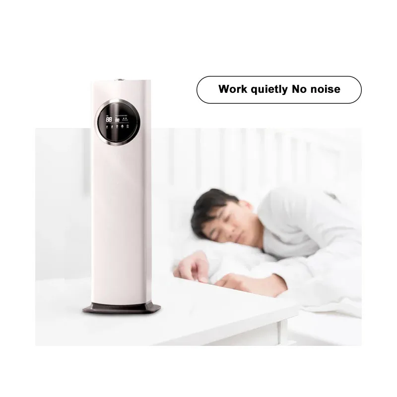 6L 플로어 스탠딩 가습기 가정용 음소거 원격 제어 침실 사무실 대용량 아로마 테라피 듀얼 코어