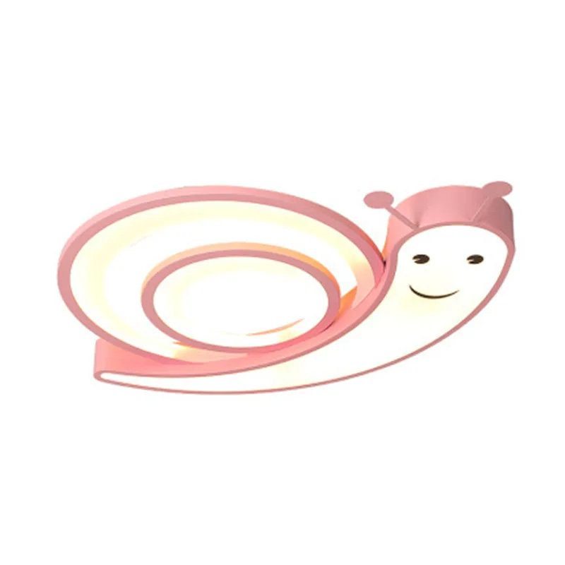 

Snails children's room ceiling chandelier pink/blue/white led chandelier Hardware+acrylic modern chandelier lighting fixtures