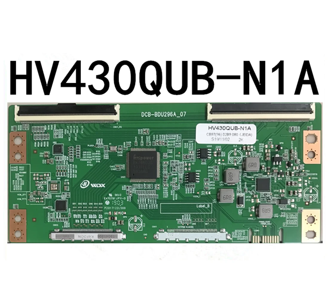 

HV430QUB-N1A DUB-BDU296A_ 07 Logic Board White Bar Code HV430QUB-N1A 2K Test Quality Assurance