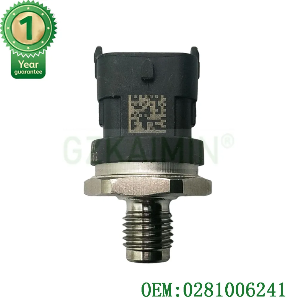 High Quality OEM 0281006241 7701069618 8200576683 469334 Rail Pressure Sensor For Renault Koleos 2.0 dCi BMW