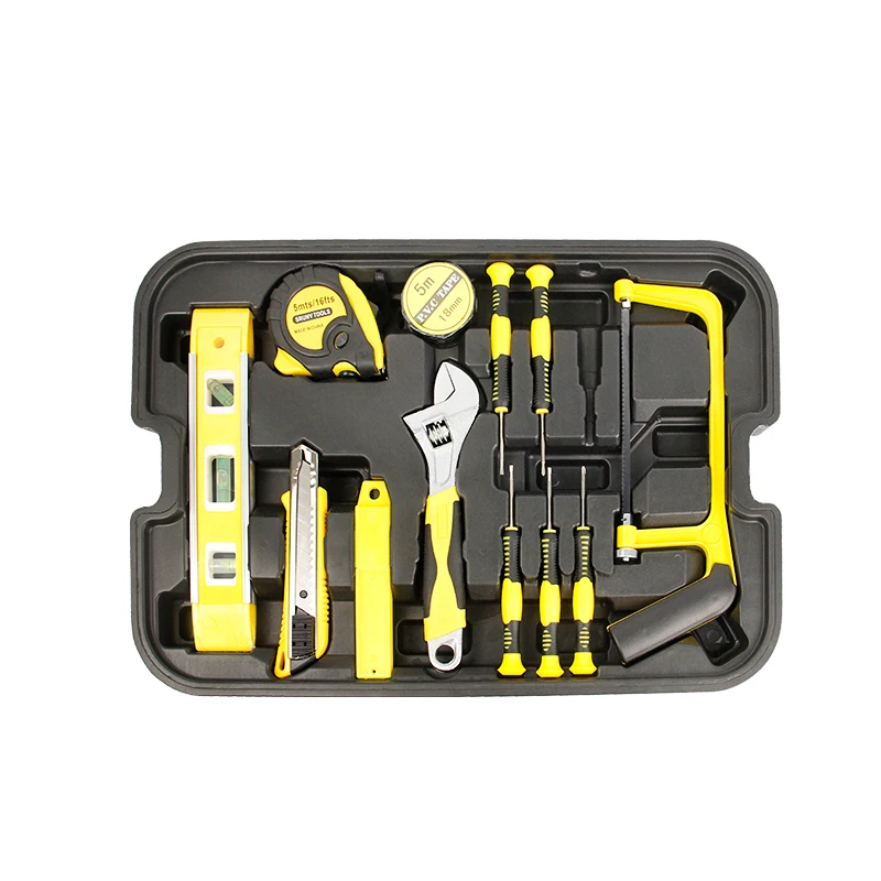 318 peça contém mecânico ferramentas kit chave de soquete conjunto para o reparo do carro caixas de trabalho doméstico novo plástico puxar haste caixa