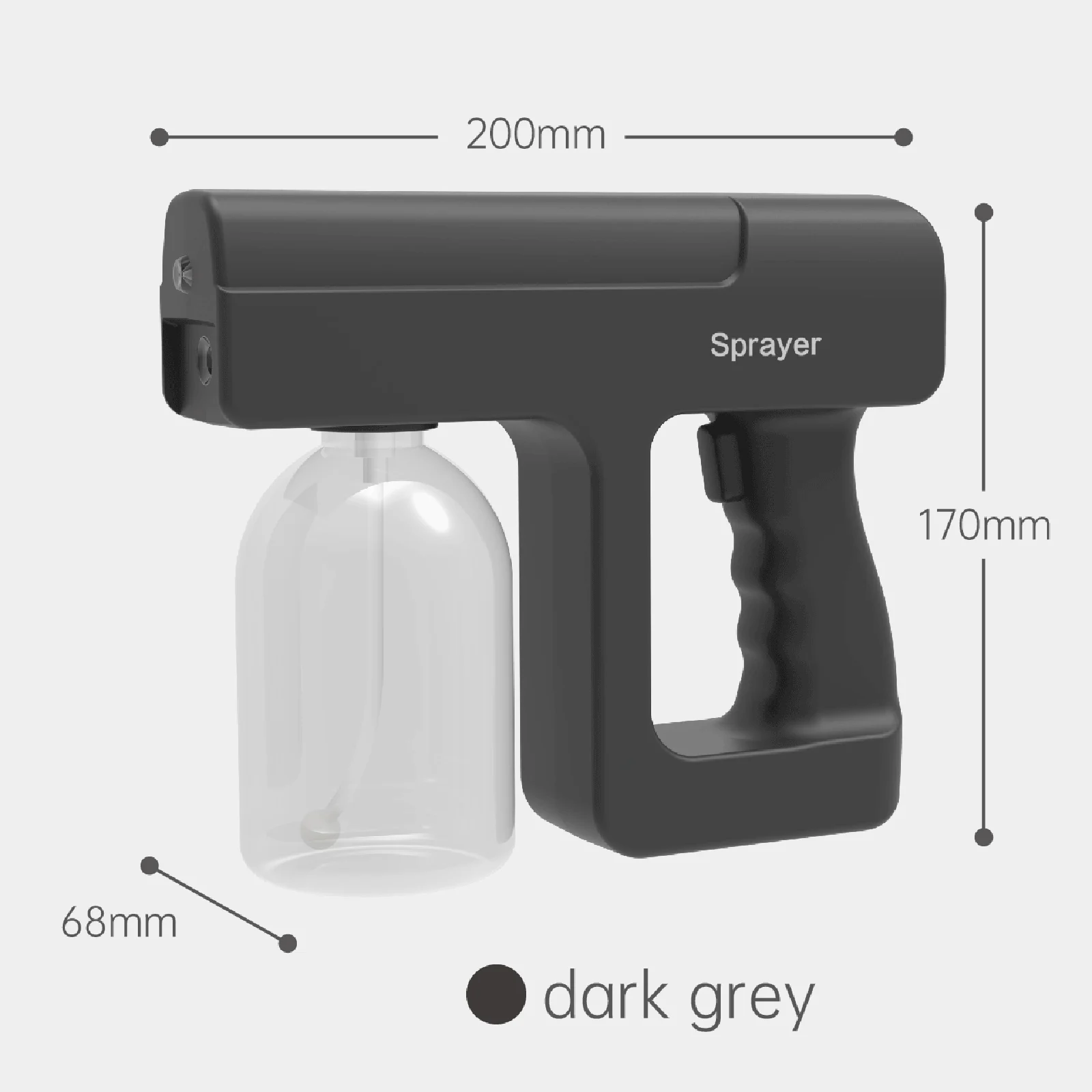 300ml USB   Sanitizer Sprayer Fogger      Machine Facial Steamer Mister Spray Bottle Automatic USB