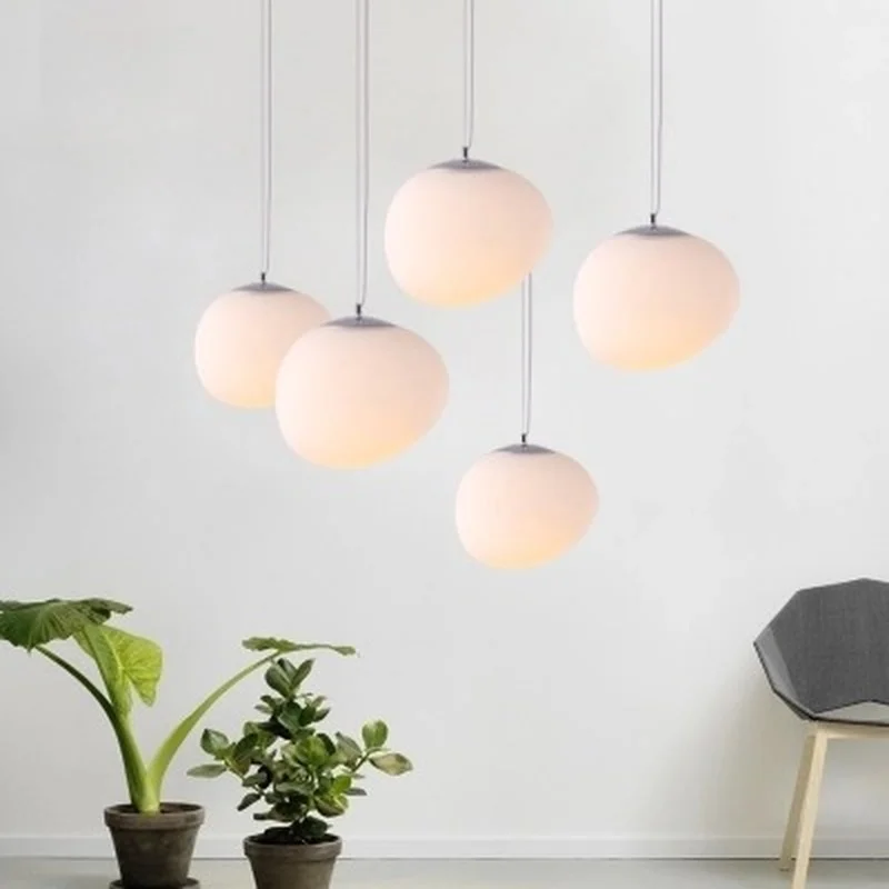 Italian Designer Foscarini Glass Balls Pendant Lights Indoor Gregg Hanging Lamp Bar Dining Room Kitchen Dining Table Lights