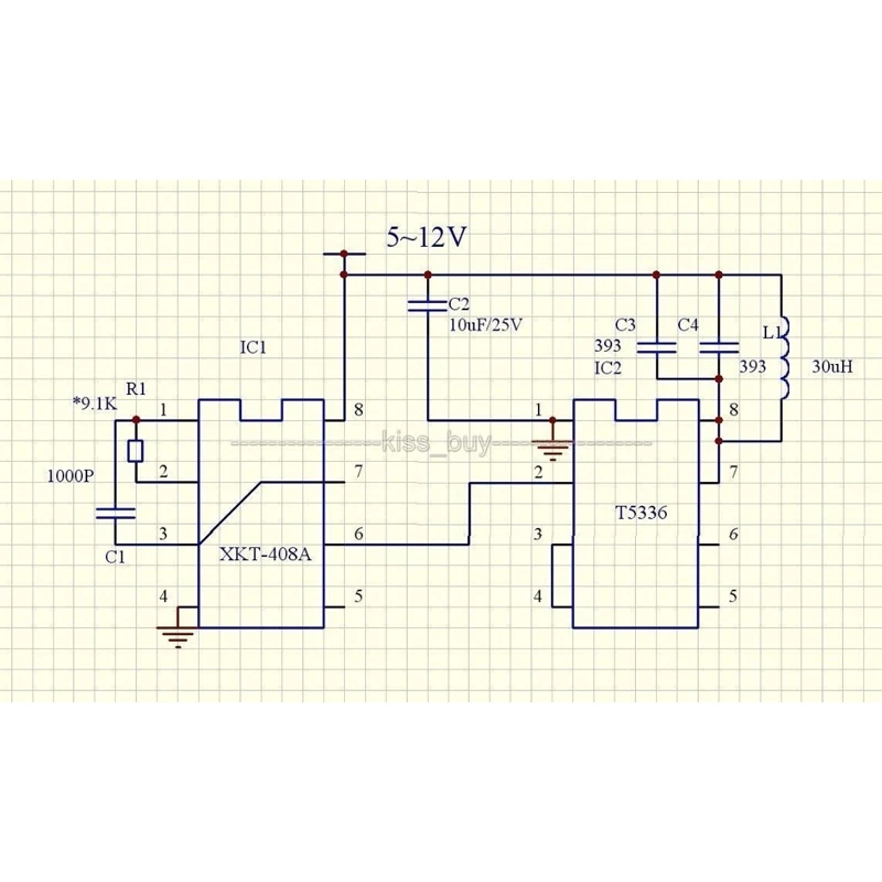 DC 5V 2A Wireless Charging Module Power Supply Coil Inductive Charger 12V DIY CellS Phone Transmitter + Receiver Module