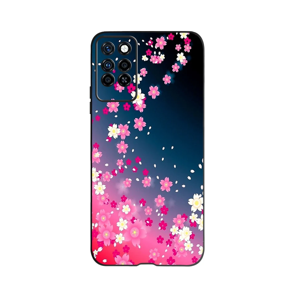 Cute Case For Infinix Note 10 Pro NFC X695C X695 Phone Cover Black Silicone Soft Case For Infinix Note 10 Funda Note10 Pro 6.95\
