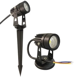 New Style COB Garden Lawn Lamp Light 220V 110V 12V Outdoor LED Spike Light 3W 5W Path Landscape Waterproof Spot Bulbs