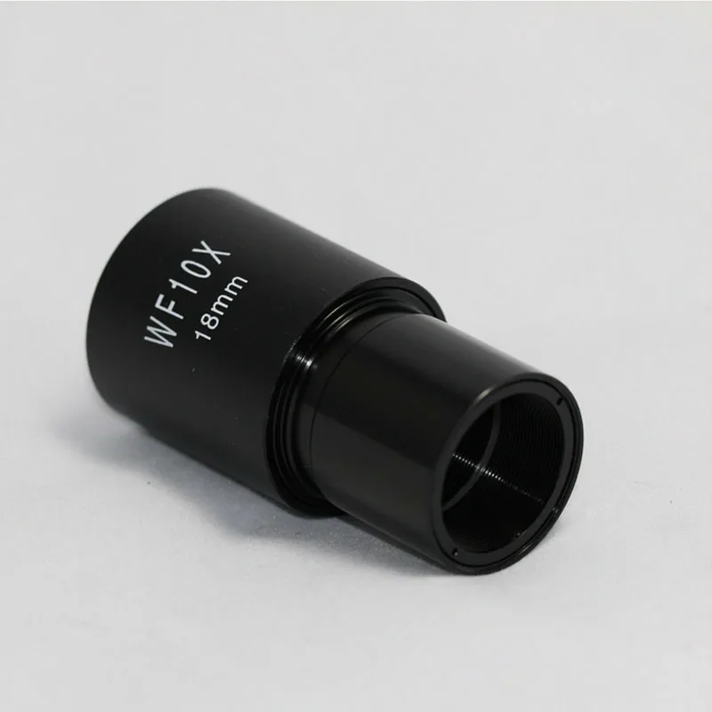 New WF10x  /18mm Eyepiece with Reticle for Compound Microscope 23.2mm Tube