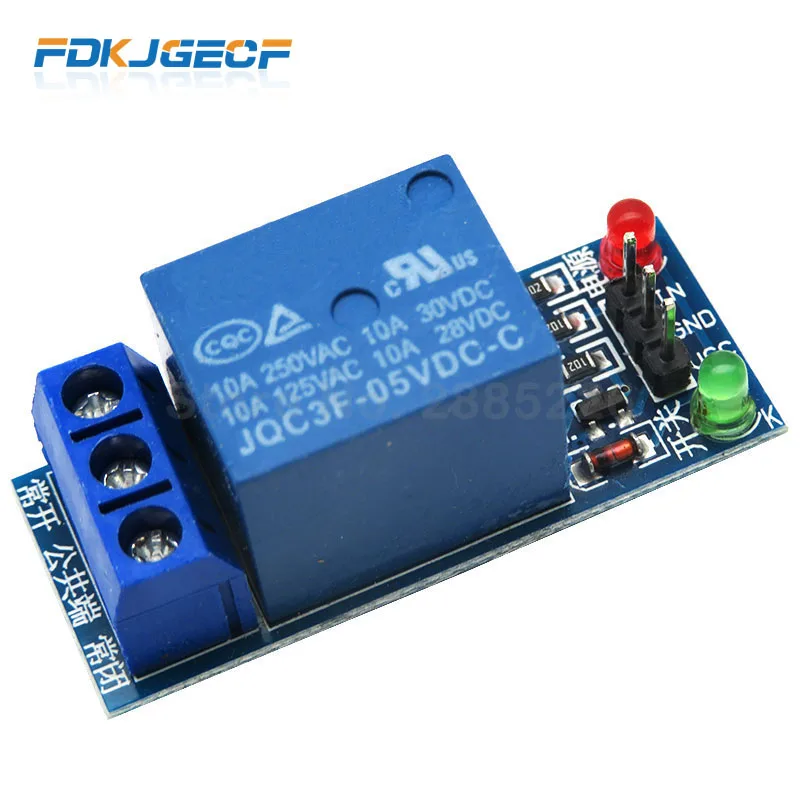 1-Channel Relay 1 road relay module 5v low level trigger relay expansion board have a single way 1 Channel Relay free shipping