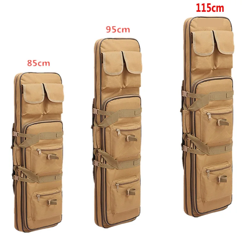 85 95 115cm Tactical Gun Bag Case Rifle Bag Backpack Sniper Carbine Airsoft Shooting Carry Shoulder Bags for Hunting Accessories