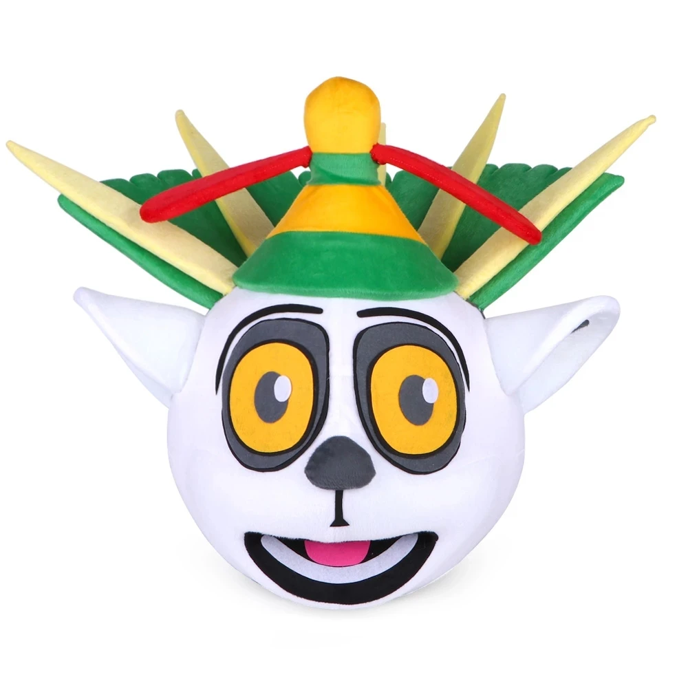 Erwachsene König Julian Lemur Cartoon Maskottchen Kostüm Mascotte Weihnachten Carvinal Party Für Halloween event leistung