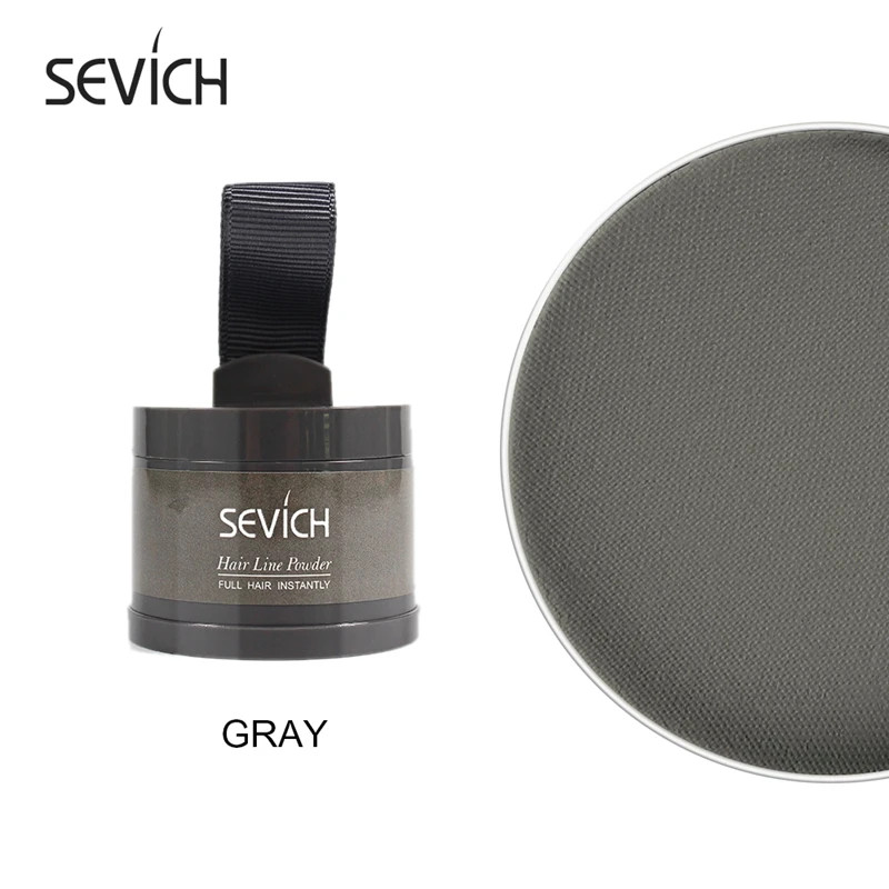 Sevich Haarlijn Poeder 4g Haarlijn Shadow Poeder Vrouwen Mannen Make-Up Haar Concealer Natuurlijke Cover Unisex Stijltang Borstel
