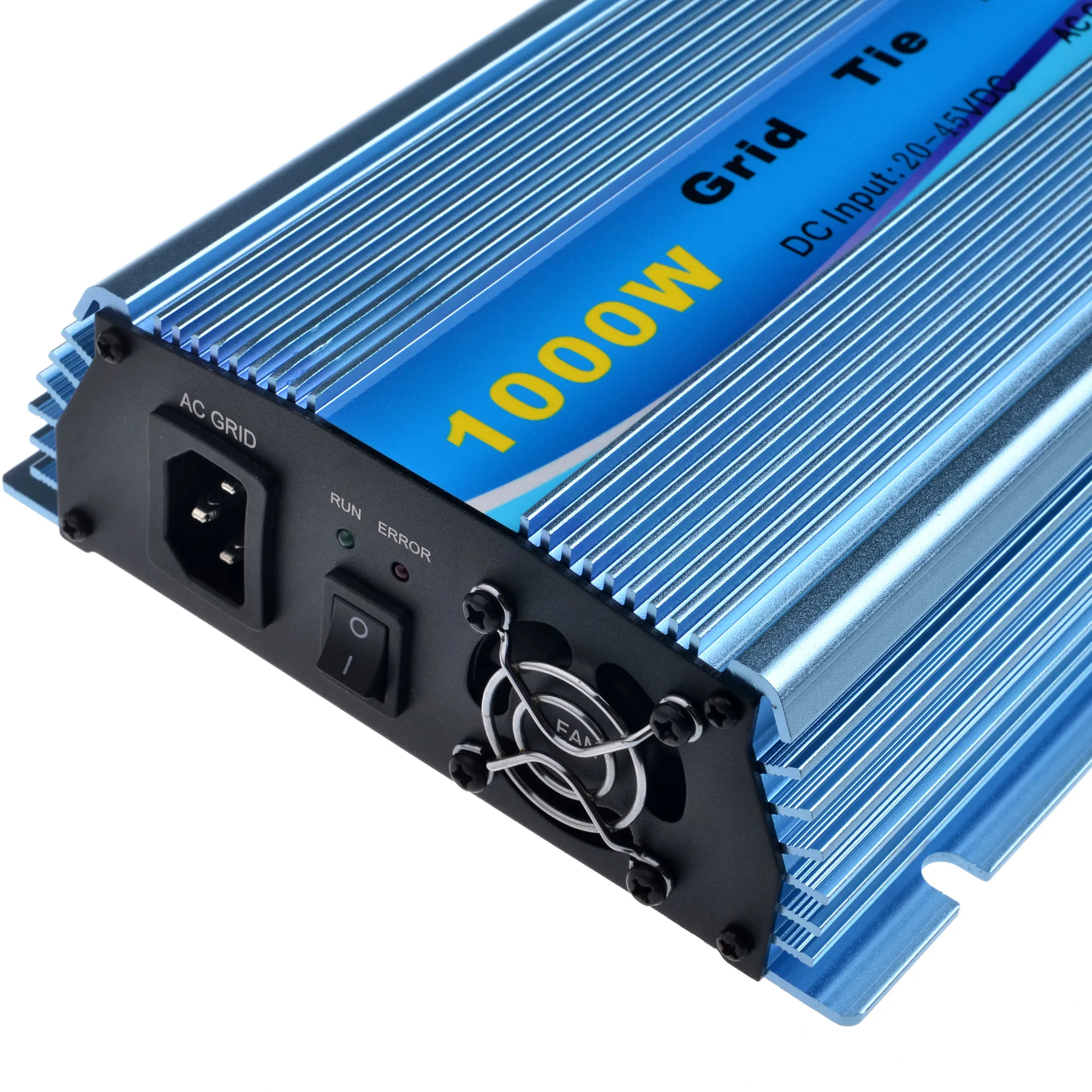 1000W Grid Tie Inverter DC18V/24V/36V to AC110V/220V MPPT Pure Sine Wave Inverter Use For Solar Panel 1000W Inverter CE