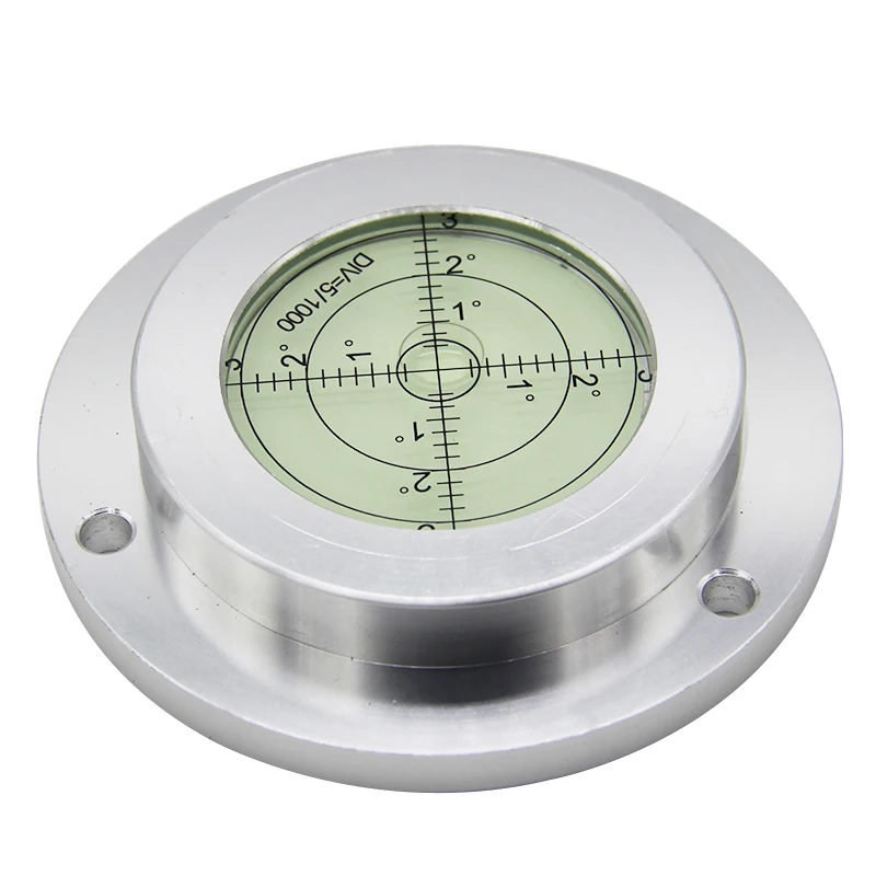 Bolla di livello circolare universale rotonda di alta qualità per dimensioni gru 100*75*20mm 1 pz