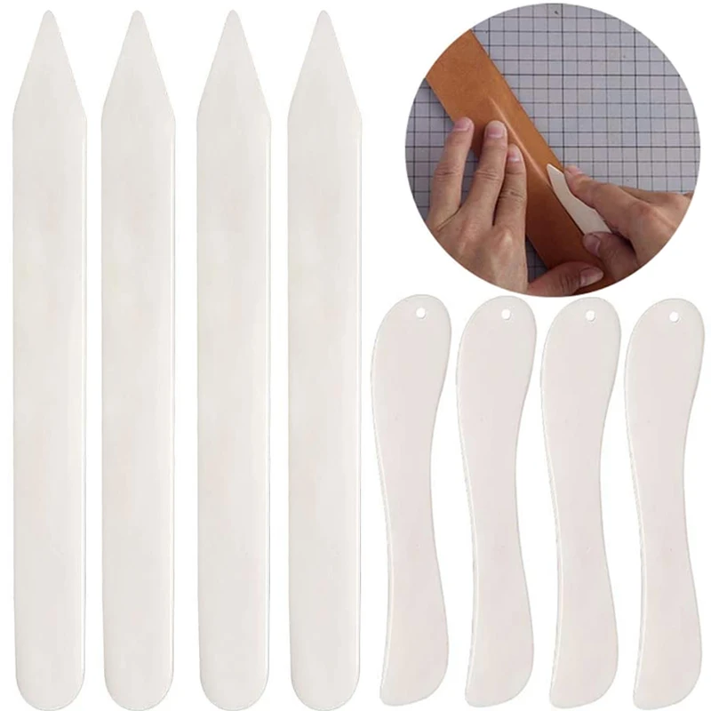 

LMDZ 8 Pcs Bone Folder Tool,Paper Creaser Set Scoring Tool for Paper Crafts Book-Binding Card Making and Office Supplies for DIY