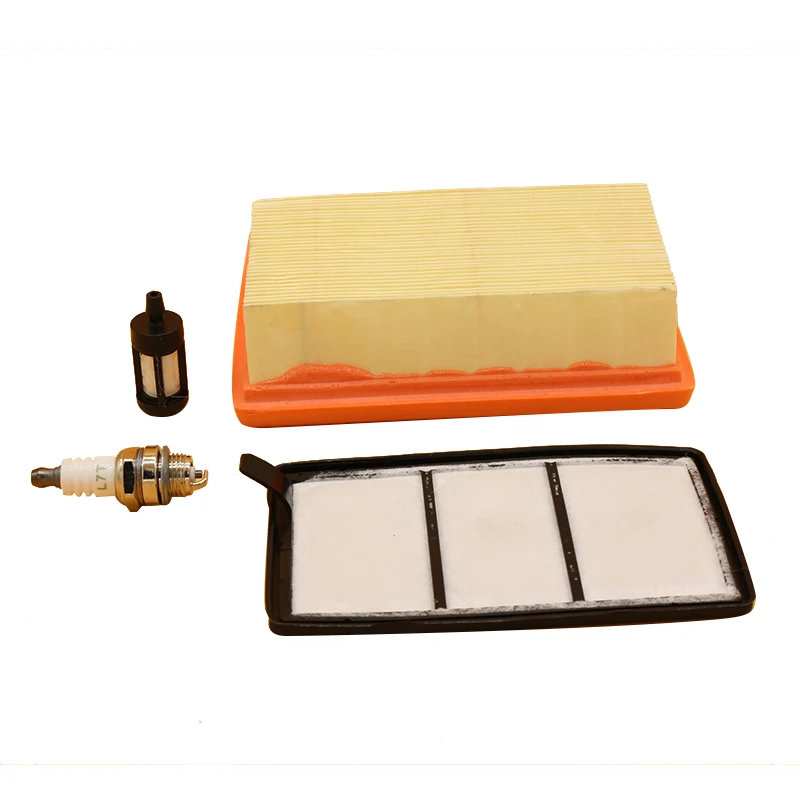 Filtro de combustible de aire de bujía, piezas de motosierra de jardín para Stihl TS410 TS420 4238 141 0300 4238 140 1800