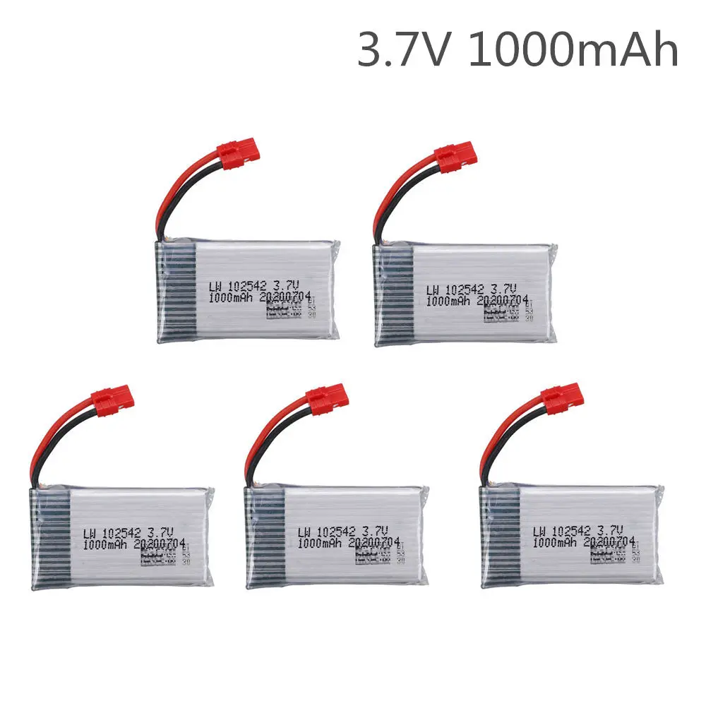 3.7V 1000mAh Battery For Syma X5HC X5HW X5UW X5UC Quadcopter Spare Parts Upgraded 102542 battery