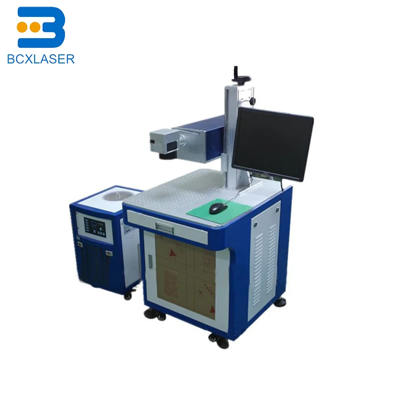 Factory direct violet UV laser marking machine UV data line plastic glass QR code laser marking machine