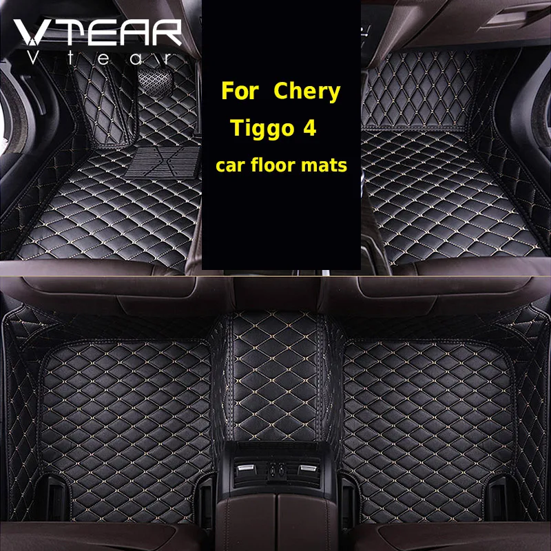 Vtear Voor Chery Tiggo 4 /Pro Interieur Tapijt Vloer Waterdicht Pad Auto Tapijten Mat Cover Decoratie Mouldings Accessoires Onderdelen