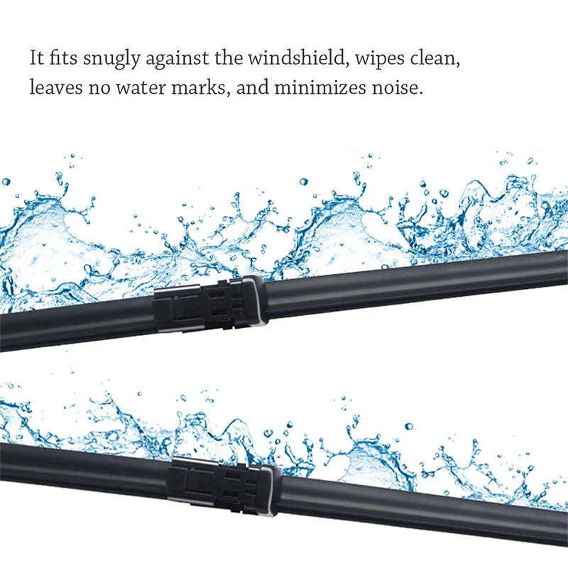 BOOMBLOCK 2pcs Car Accessories Windshield Rubber Original Wiper Blades Arm Kit For Kia Cee'd ED JD 2017 2016 2015 2014-2010