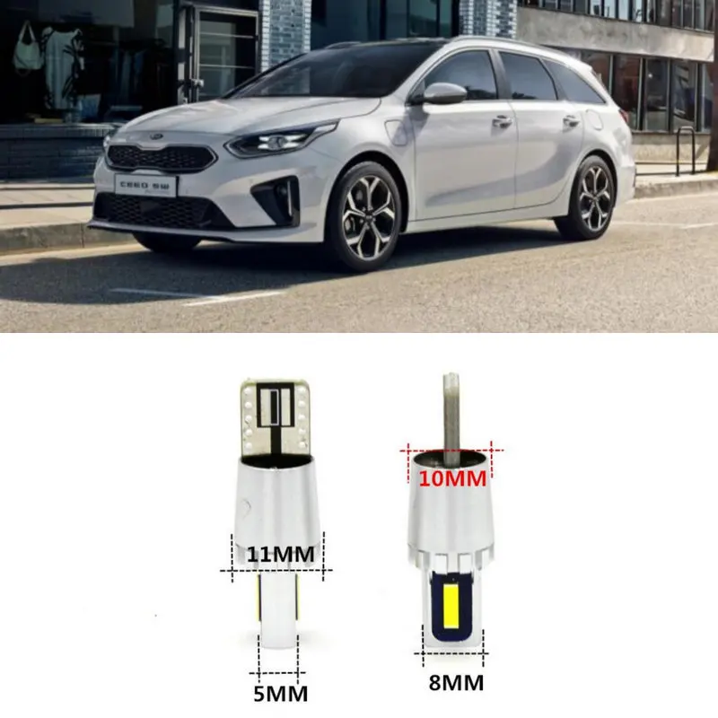 

Canbus Led Parking Light Lamp Bulb For Kia rio ceed sportage cerato sorento soul Carens Magentis Opirus Optima Picanto