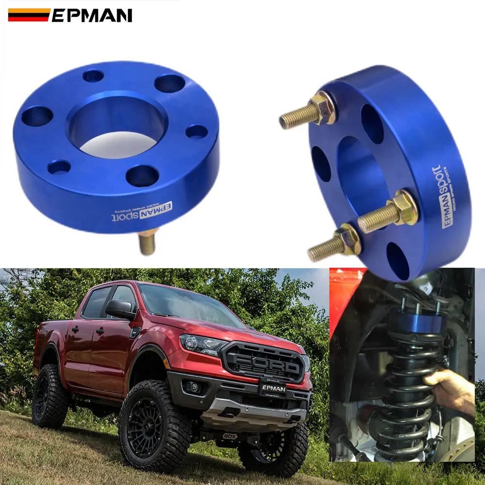 EPMAN Suspensions Front Pro Billet Lift Kit For Ford Ranger Front 4x4 - Front Strut Spacers EPFL07FD56