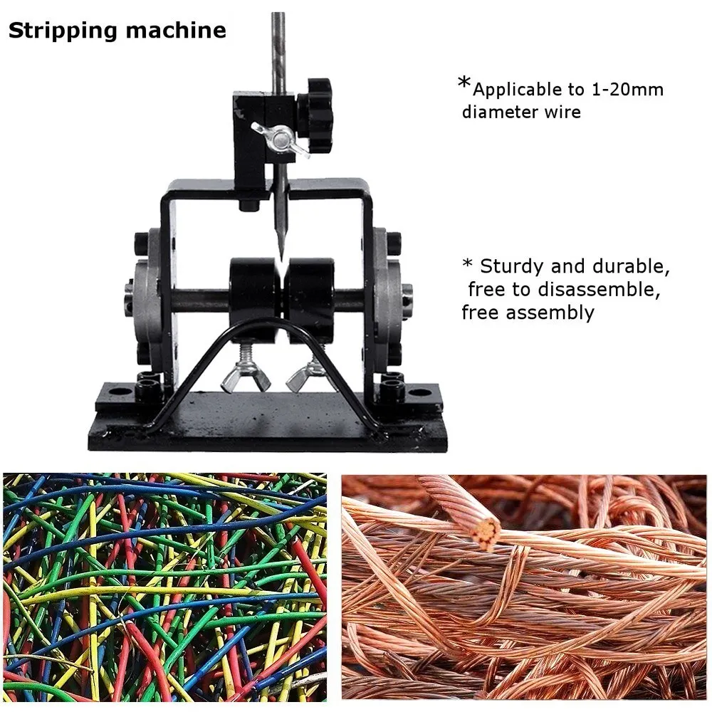 

Portable Wire Stripping Machine Cable Peeling Machine Handheld Manual Stripping Machine Diameter 1-20mm