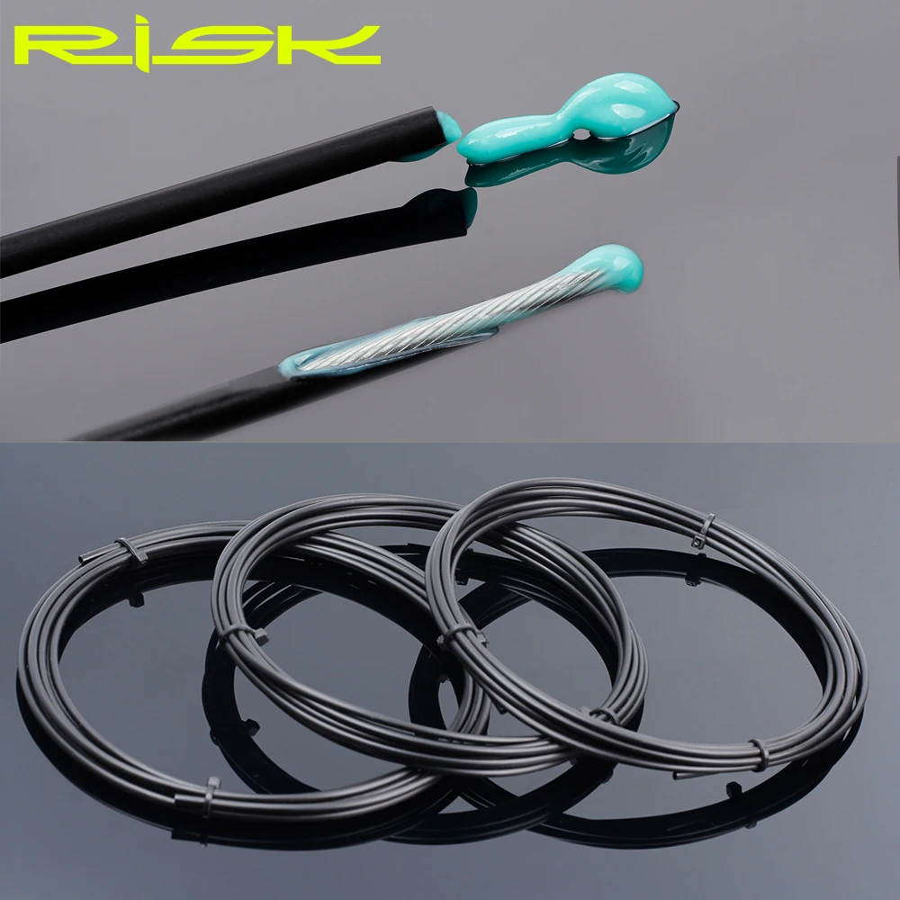 RISK 3meters Bicycle Brake Shifting Slick Lube Catheter For Internal Cable Routing Bikes Cable Guide Oil Tube Inner Pipe Housing