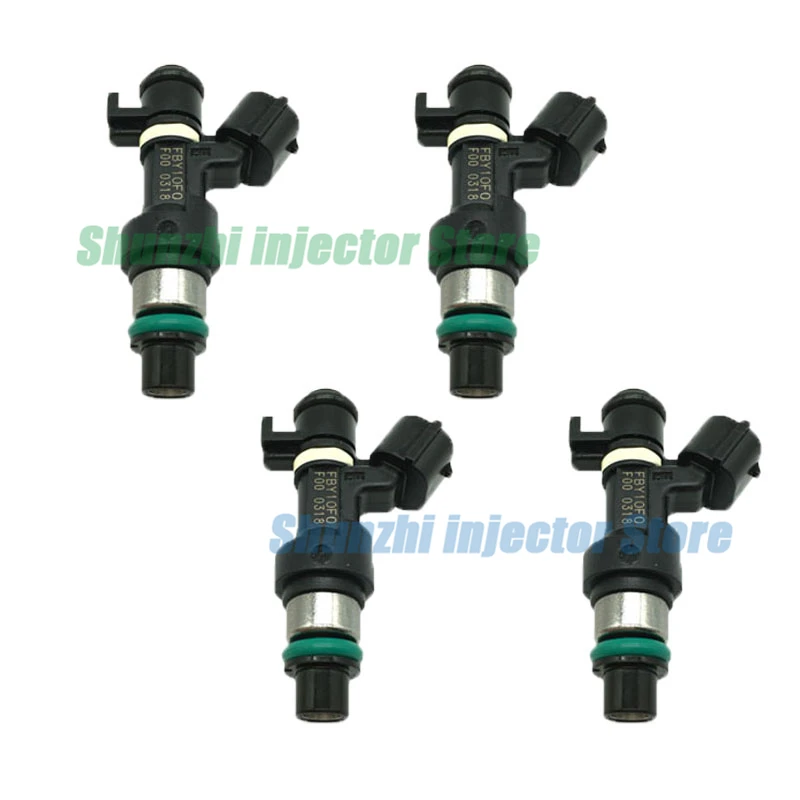 

4PCS Fuel Injector Nozzle 1660095F0A for Nissan Almera Classic 1.6 16V N17 2006-2018 16600-95F0A FBY10F0