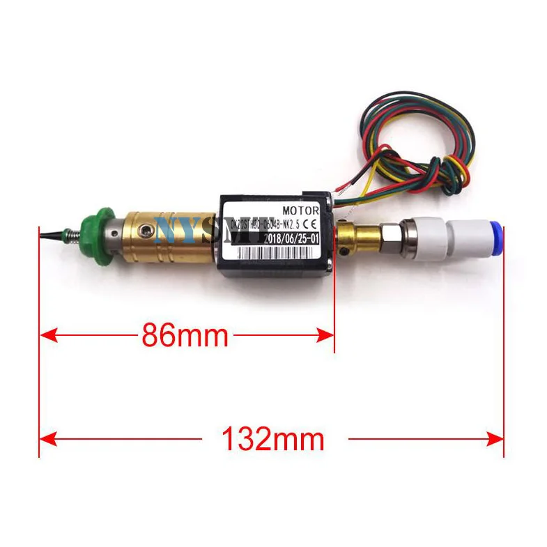 Wholesale SMT DIY Mountor 5mm Special Connector Nozzle Rotary Joint SMT HEAD Nema8 Hollow Shaft Stepper For Pick Place SMT Head