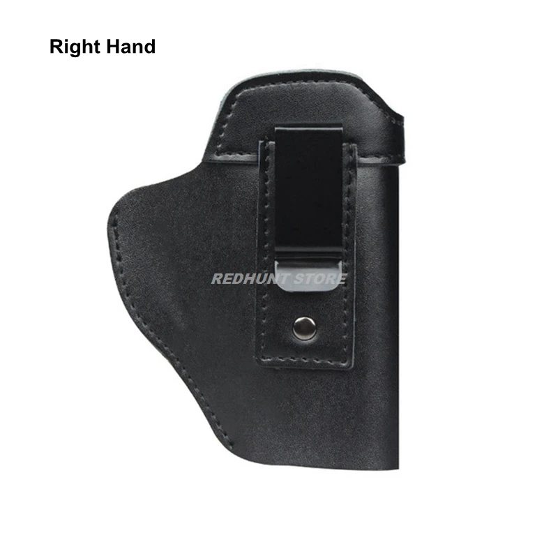 Linkes Taktisches Lederholster für Verdecktes Tragen Airsoft IWB Pistolenholster für Glck17 19 43/ Sig P365/ PX4 M9 9mm für die Jagd – Detail 13