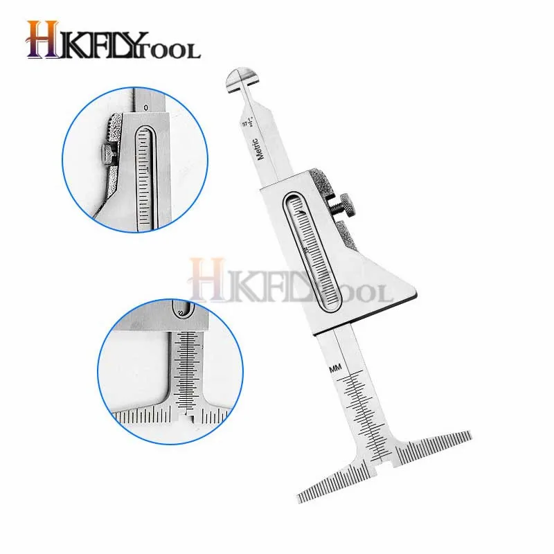 The HI-LO welding gage bridge cam weld gage HI LO Gage Test Ulnar Welder Inspection tool Metric & Standard