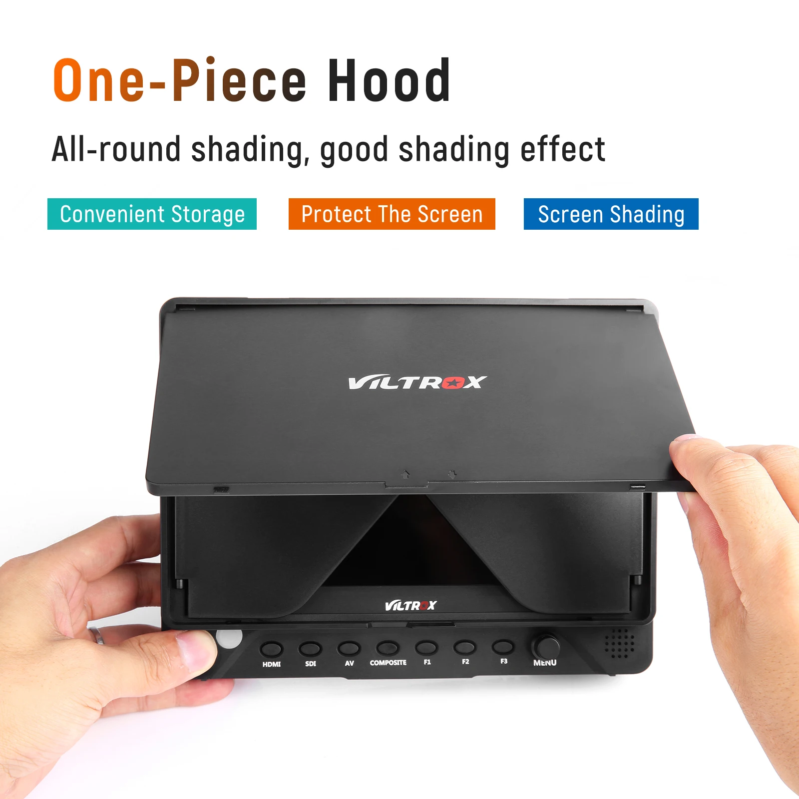 Viltrox DC-70EX 7 Inch 4K HD Camera Video Màn Hình Hiển Thị Trường SDI Đầu Vào AV Đầu Ra Màn Hình LCD 1024X600 Cho Canon Nikon Sony