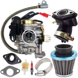 GY6 Carburetor for 49CC 50CC 80CC 139QMB 4 Stroke Taotao Go Kart Moped Scooter 20MM Carb