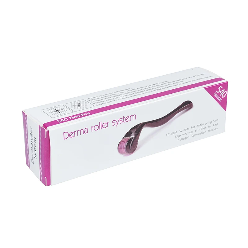 DRS-Derma Roller pour les soins de la peau, Derma Stamp, Microillac Beard Roller, Mesormatérielle, Traitement de la perte de cheveux, agglomA, 540mm, 0.25mm, 0.3mm