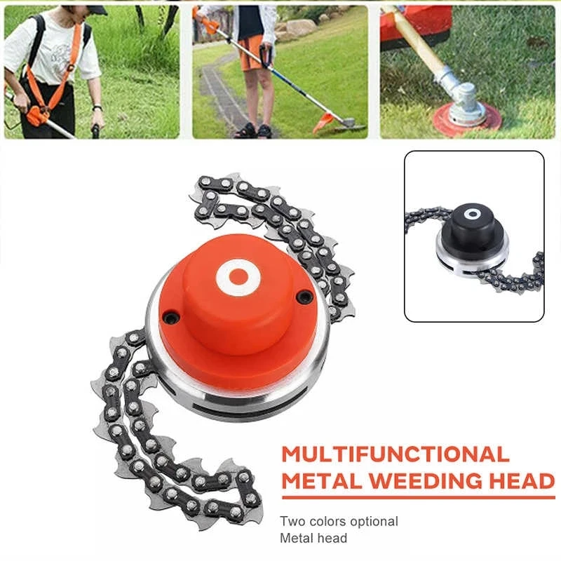 Lawn Mower Grass Trimmers Chain Saw Tooth Brush Cutter Sharp Durable  Grass Head Chains Blade Trimmer for grass Cutting Tools