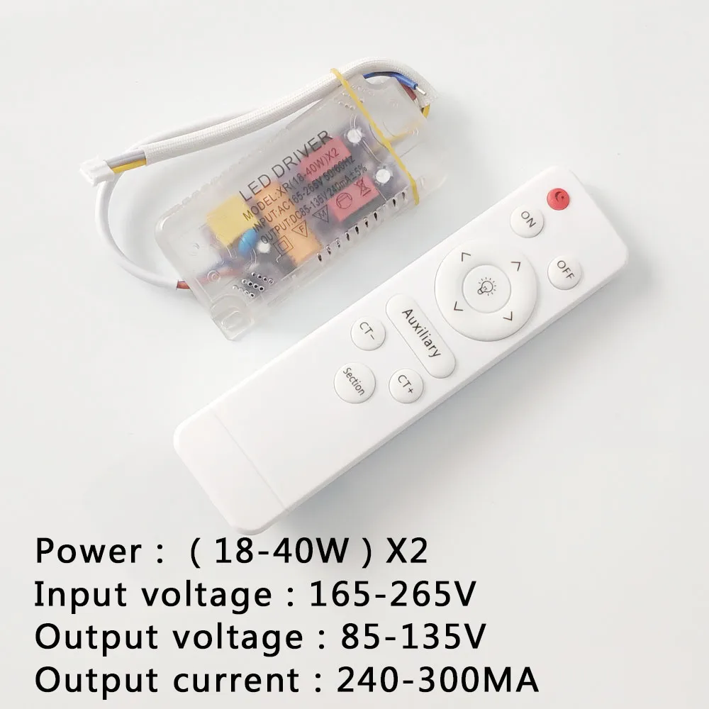 Pilot na podczerwień LED zasilacze 220V z możliwością ściemniania sterownik stałoprądowy LED 24W 40W 80W 100W 160W 200W 240W transformatory