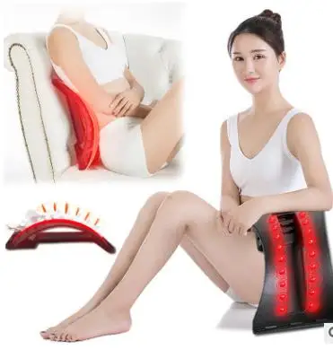 Lumbar dish outstanding tractor waist massage home stretch orthotics cushion for leaning on vertebra waist support