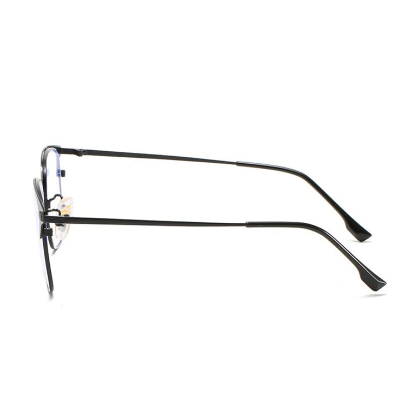 Металлические квадратные очки для близорукости для женщин и мужчин, антисиний свет, близорукие очки по рецепту, близорукость 0-0,5-0,75 до -6,0