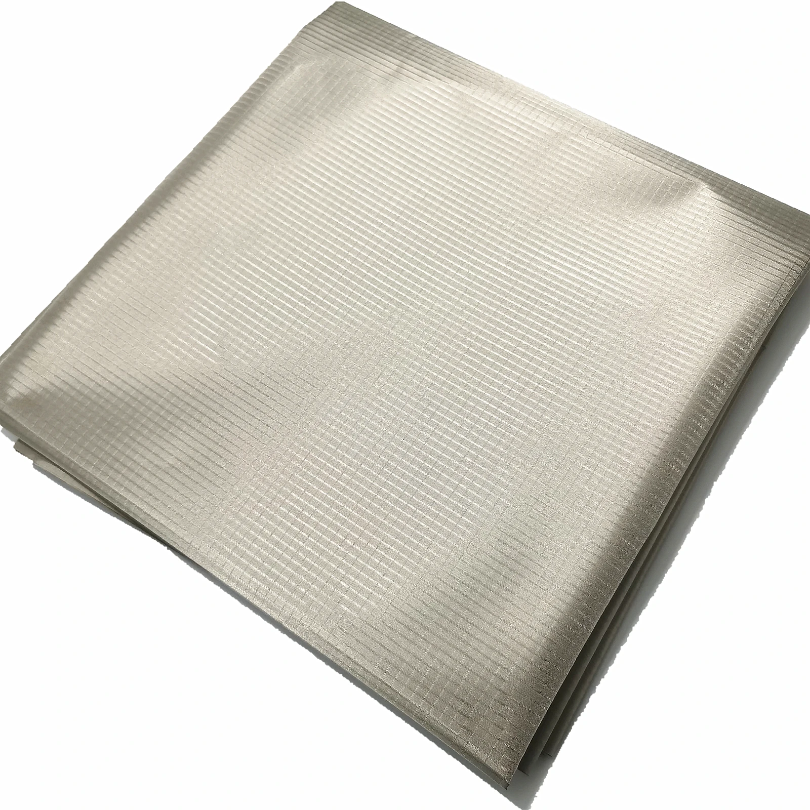 Military Grade 5G EMF RF Blocking Fabric for E-magnetic Shielding Effectiveness Hard Plaid Copper Cloth