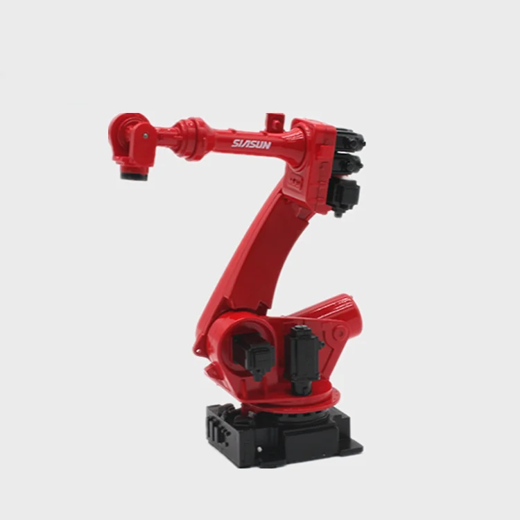 1:18 Siasun Industrial Robot Arm Model 6 Axis Simulation Manipulator Mechanical Arm Model Rotatable Scene Model Gift